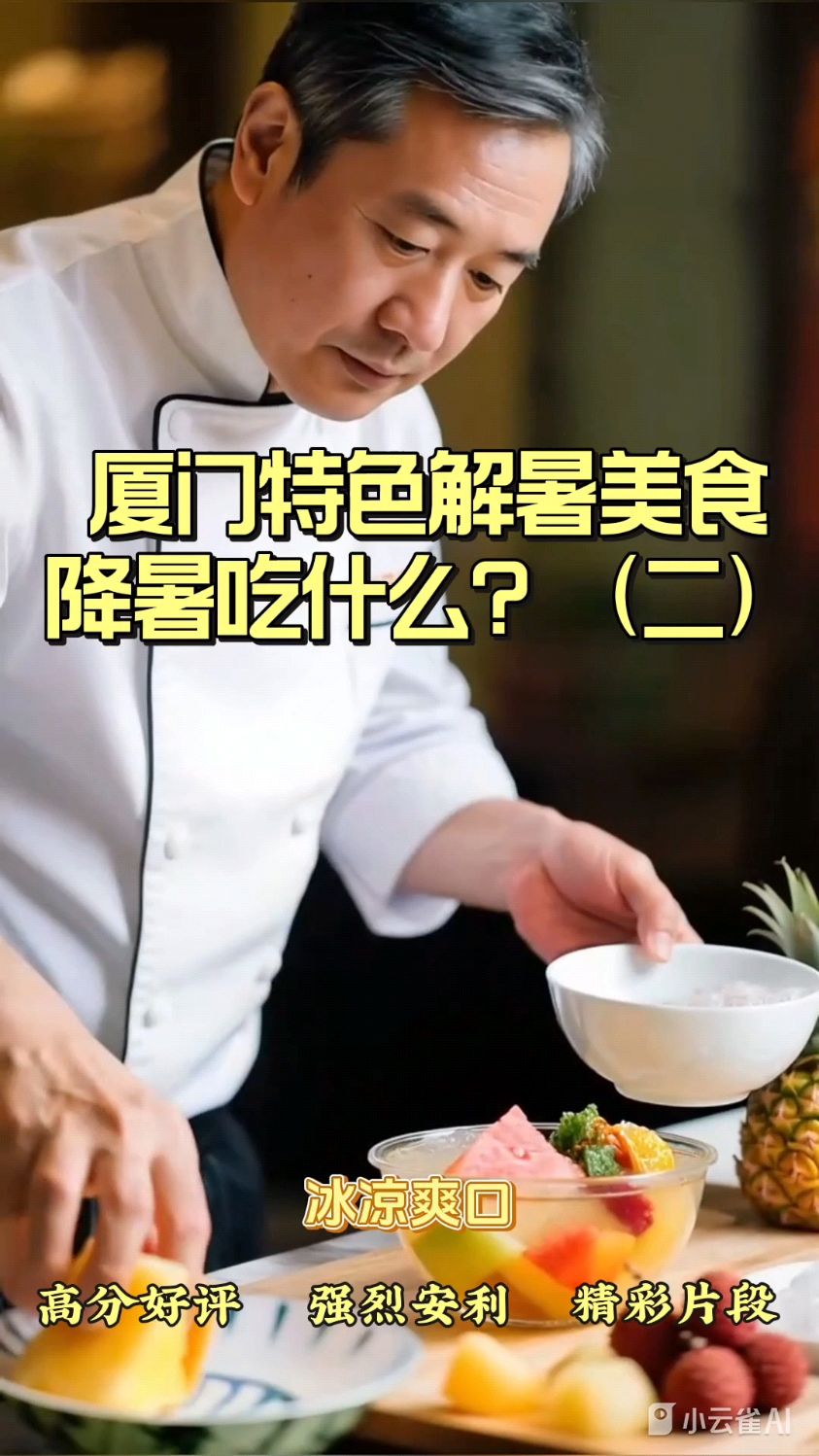 厦门特色解暑美食，降暑吃什么？（二）