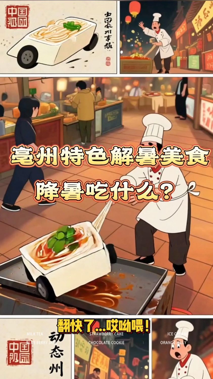 亳州特色解暑美食,降暑吃什么?