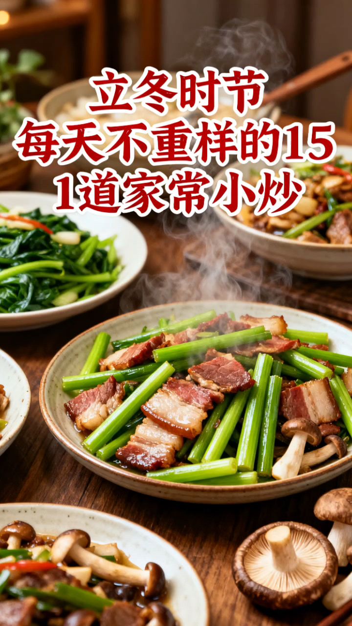 立冬时节每天不重样的15道家常小炒（二）