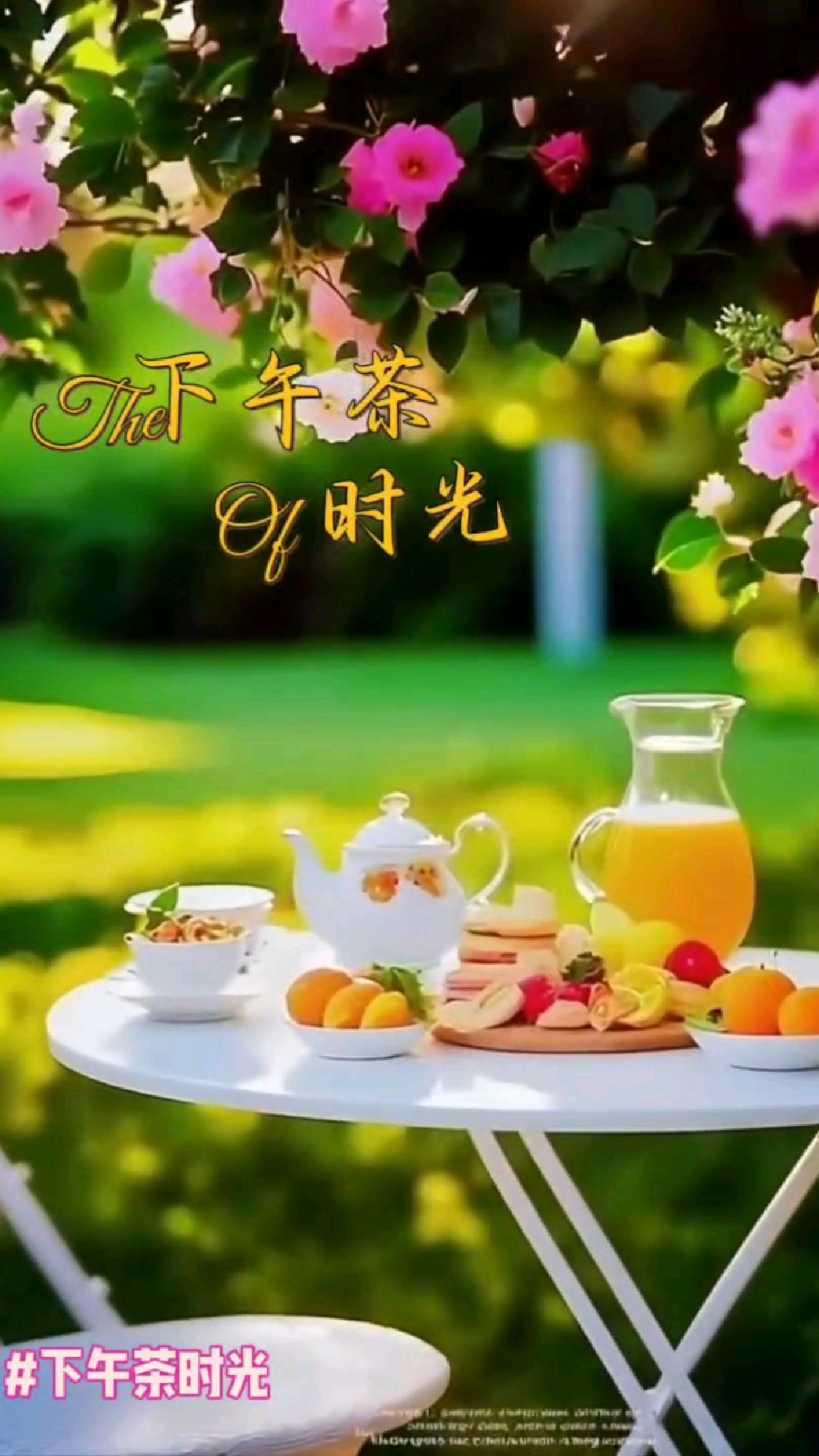 惬意的下午茶时光