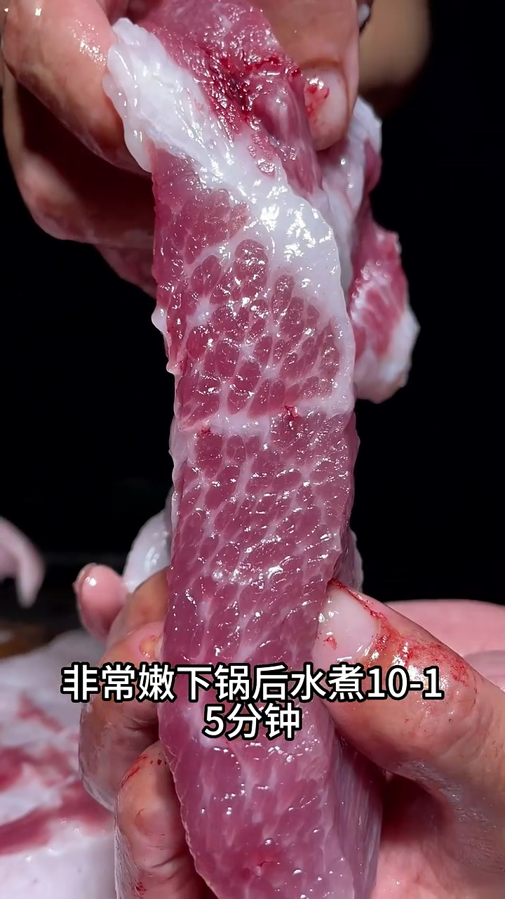 这是猪身上最好的一块肉肉去晚了就买不到了,你知道这是什么肉吗