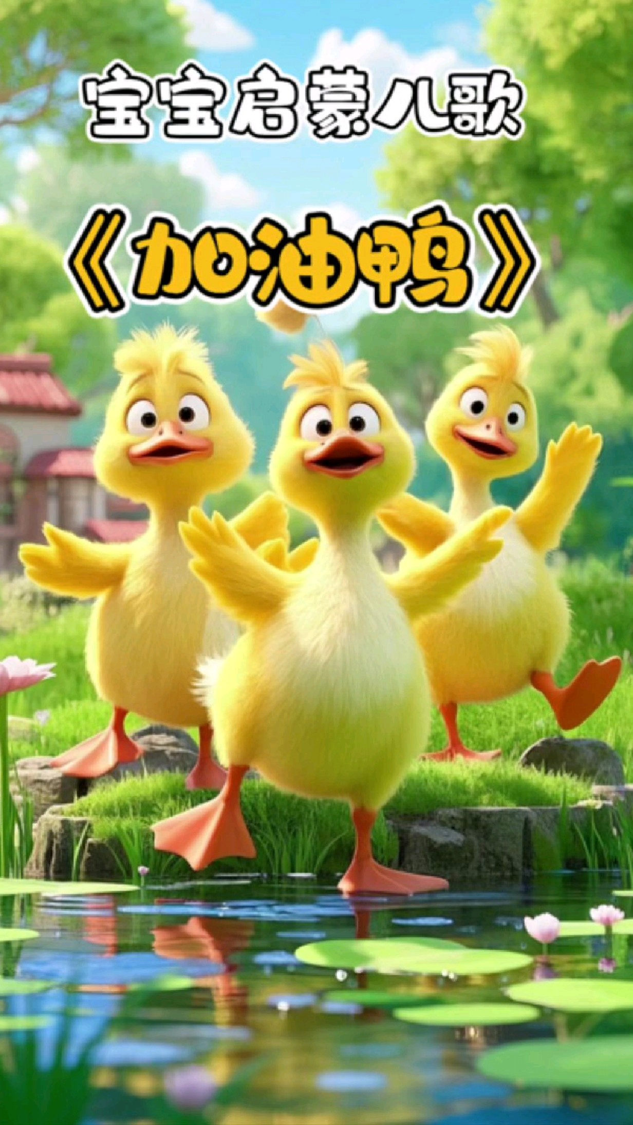 《加油鸭》早教启蒙儿歌，这首歌太洗脑啦