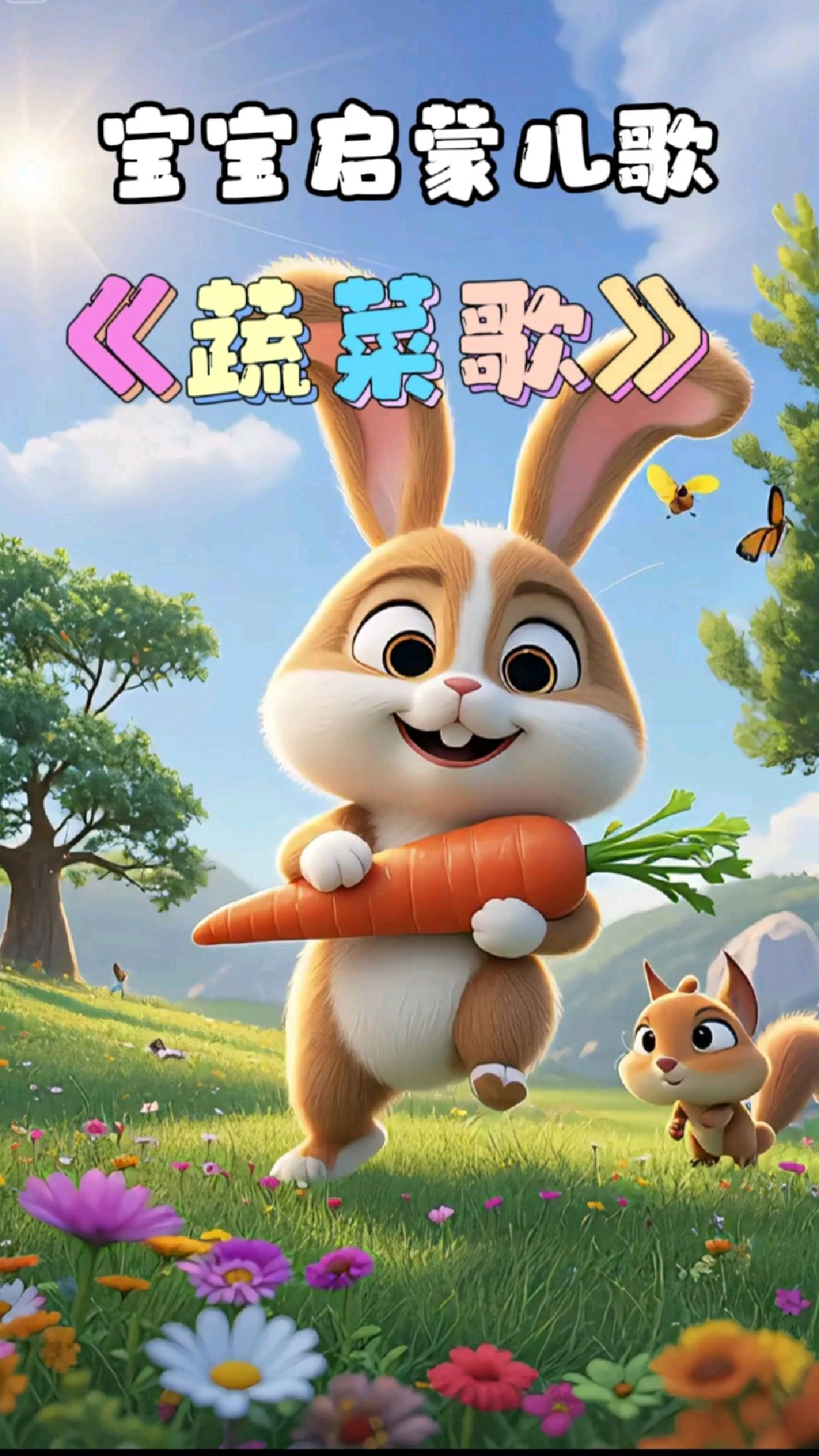 《蔬菜歌》早教儿歌启蒙来咯，赶紧码住