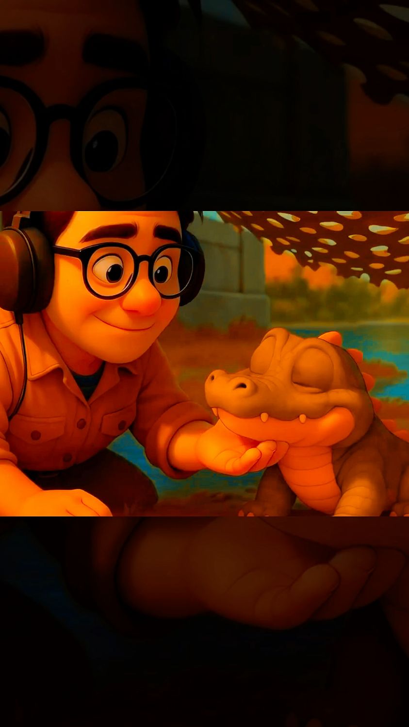 可怜的小鳄鱼真可怜