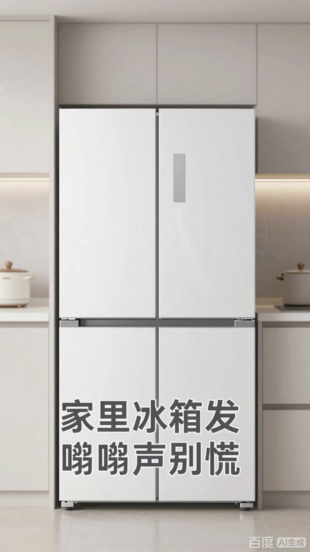 冰箱压缩机启停声，间歇工作属于正常