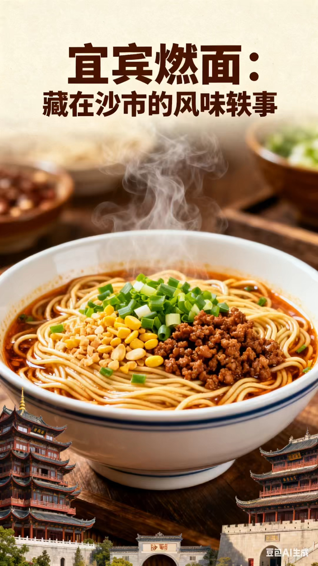 宜宾燃面，藏在沙市的风味轶事