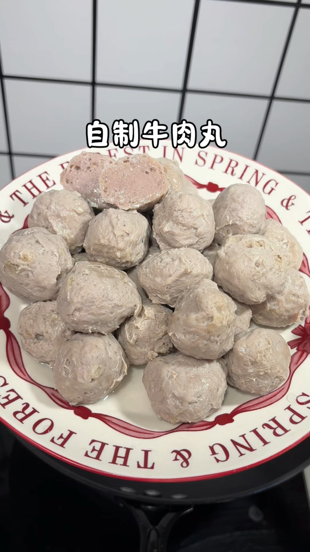 自制潮汕牛肉丸,掐不烂,扯不破的牛肉丸