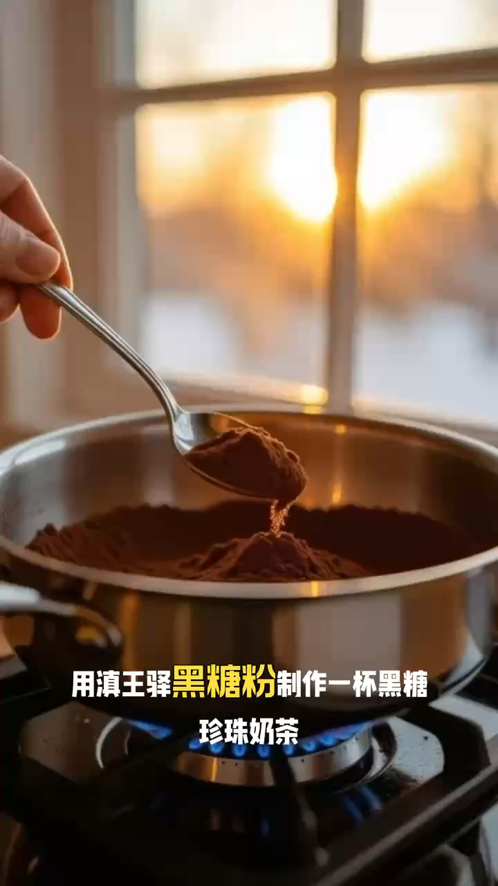 自制奶茶红糖黑糖