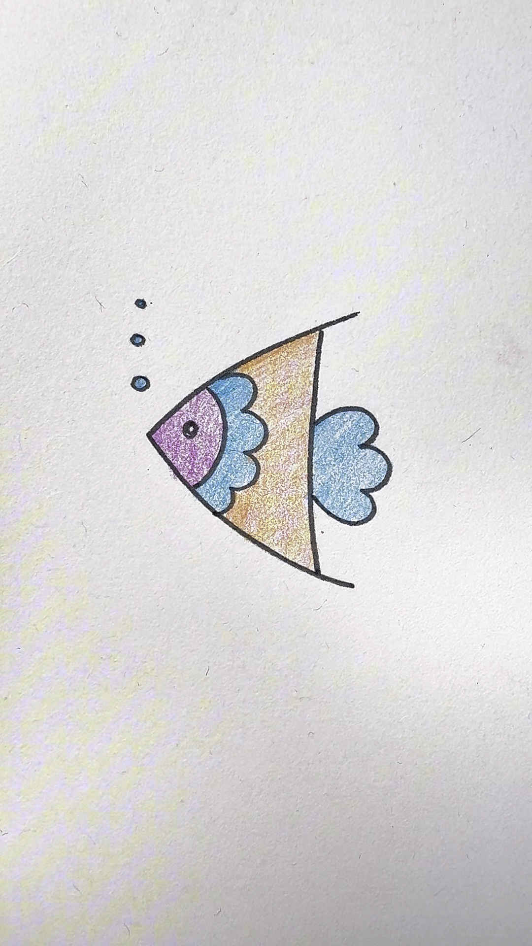 画一条热带鱼吧!