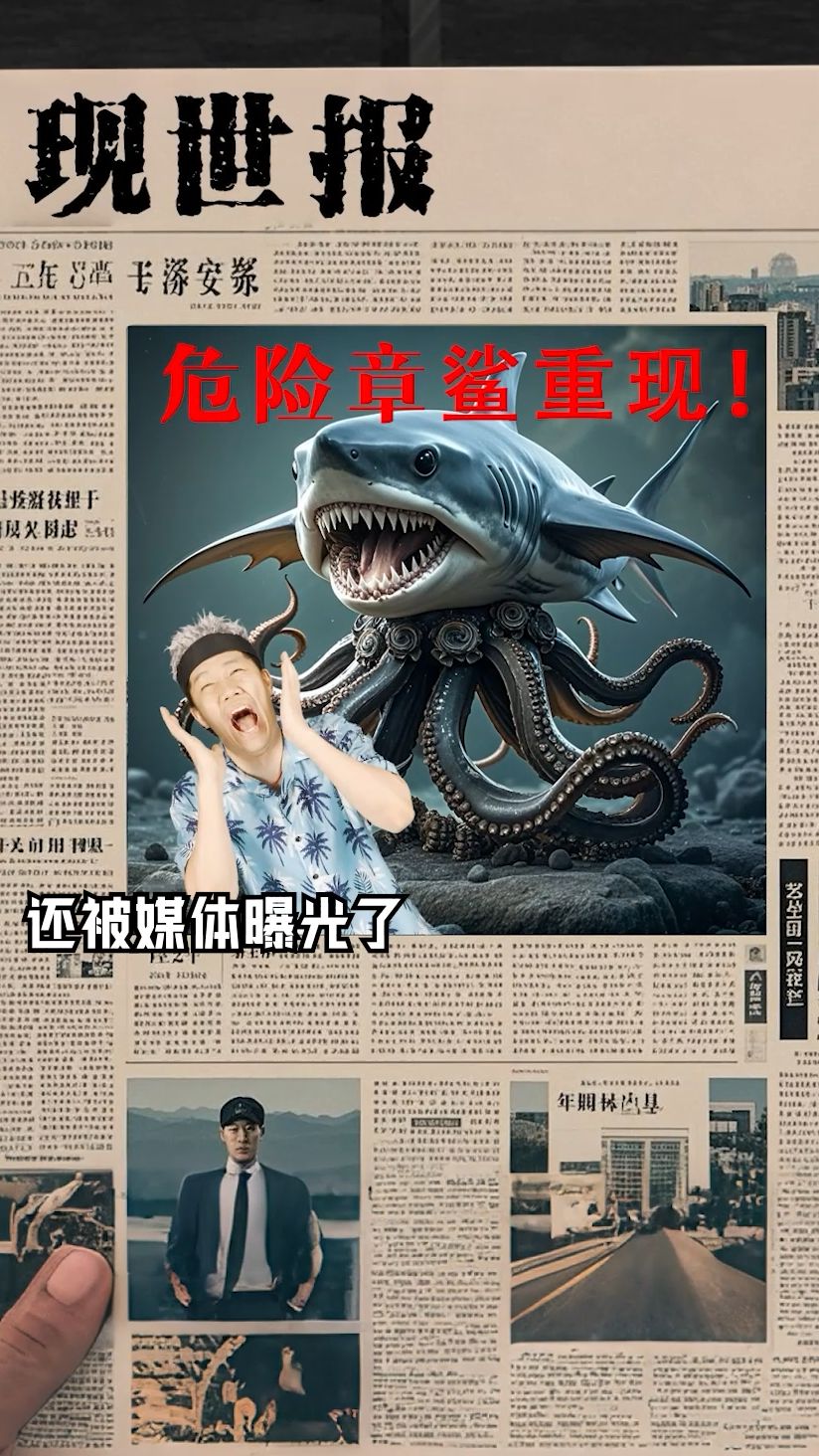 怪物电影章鱼和鲨鱼合体故事极速版