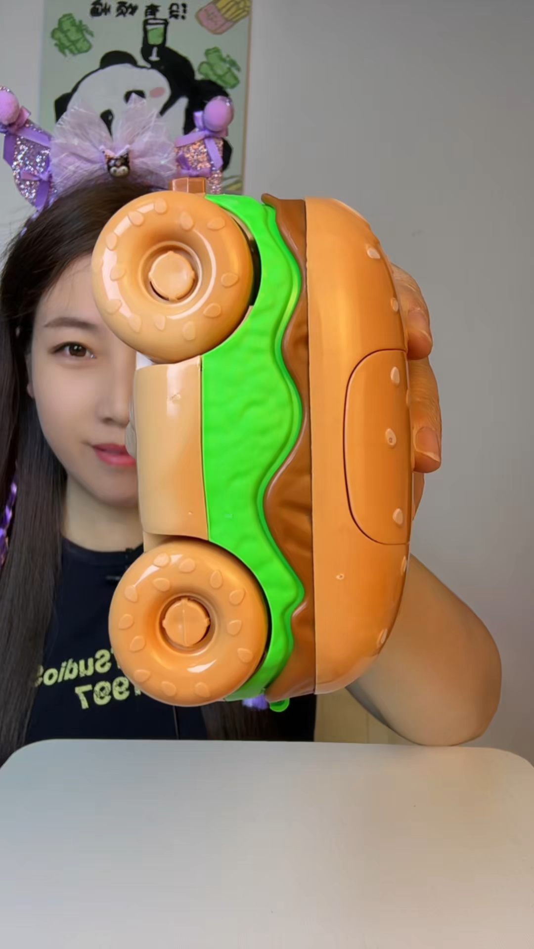 今天来玩这个汉堡车