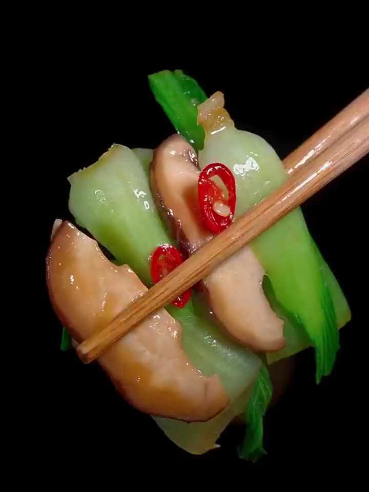 没想到素菜这样炒比肉还好吃！