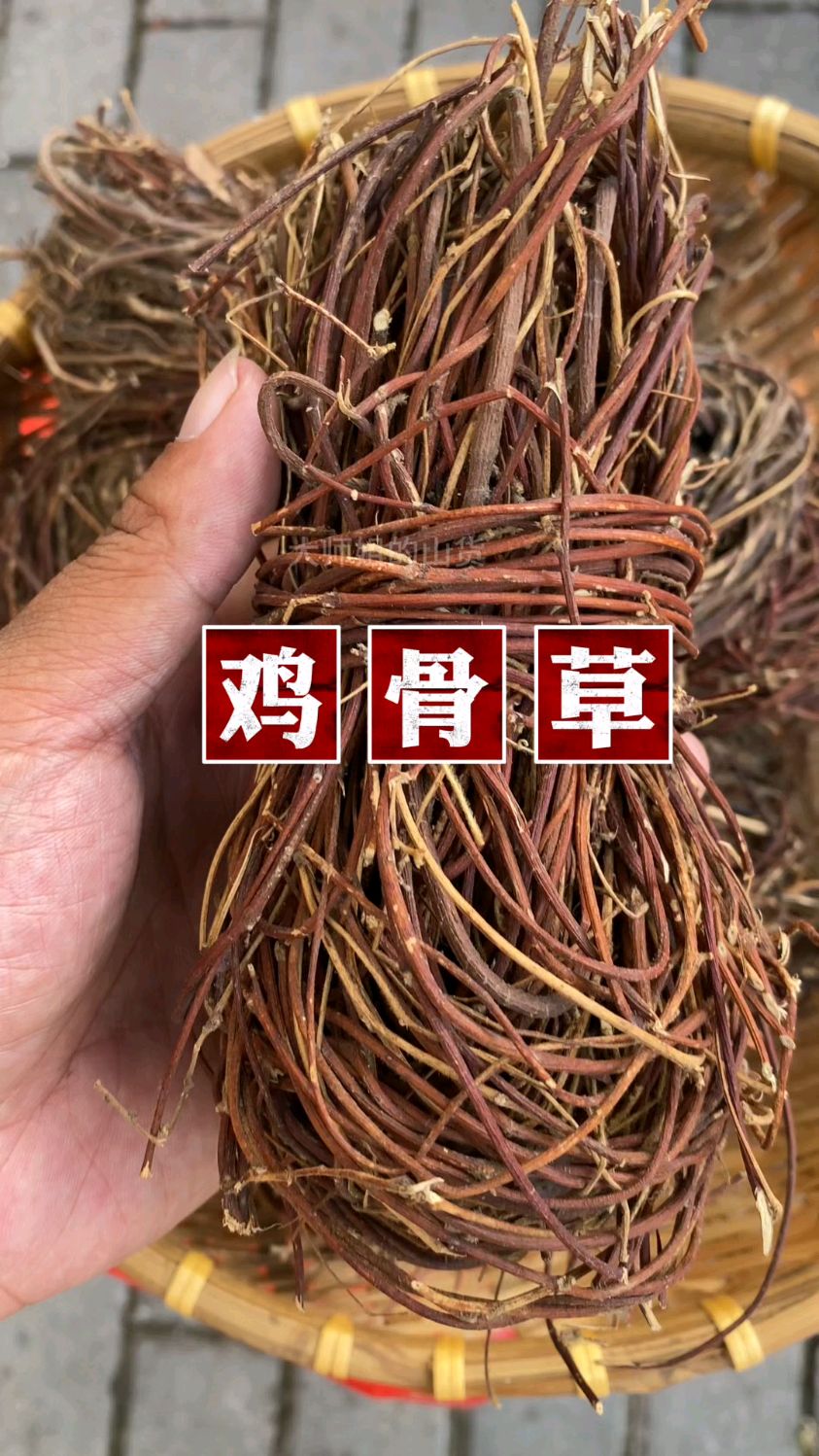 如果你还没有找到合适的鸡骨草,来我们家这个野外采收回来晒干的