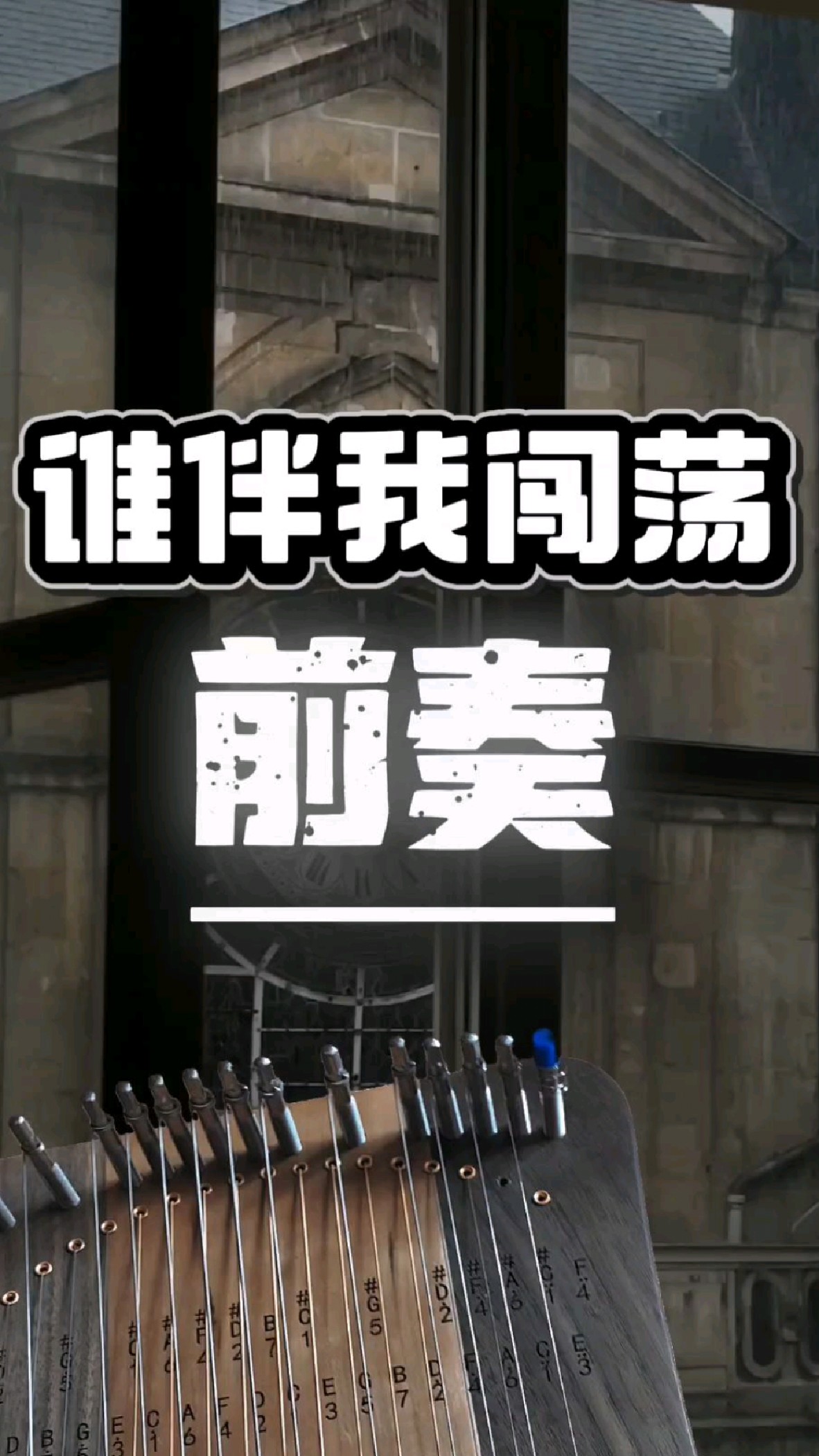 拇指琴演奏《谁伴我闯荡》—BEYOND