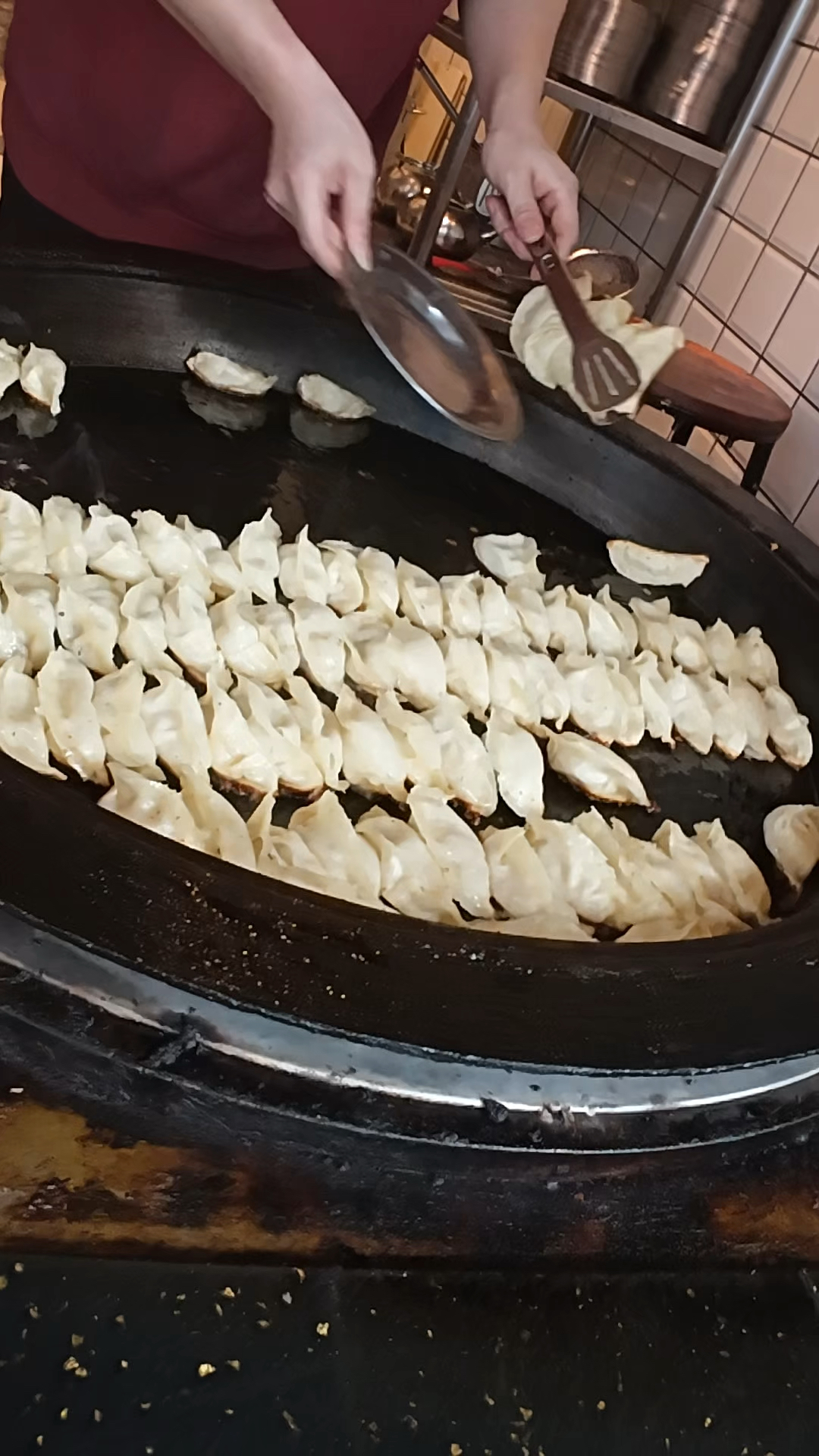 杭州有名的煎饺店，你们来过吗？