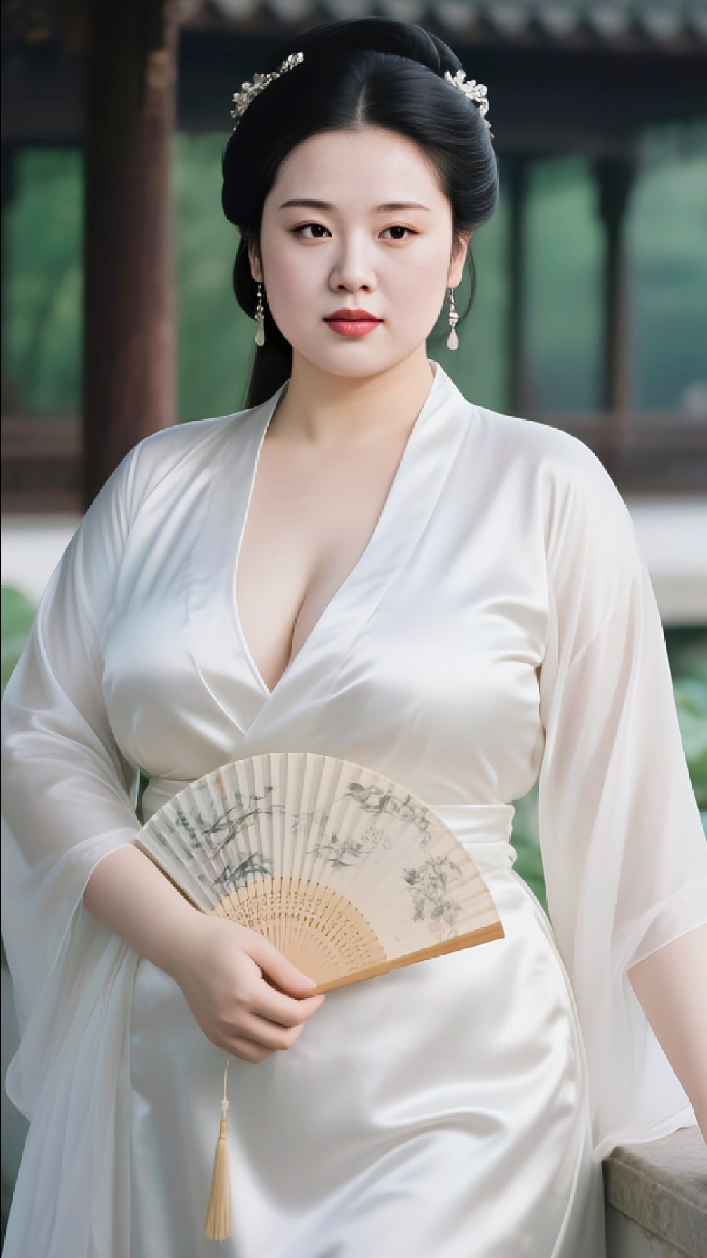 这古风扇子,能扇走暑气不?