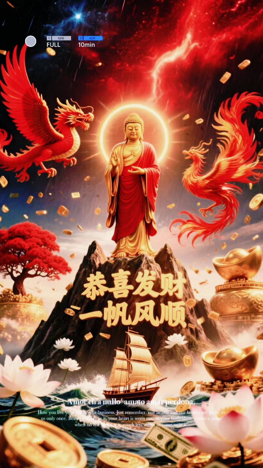 9组《一帆风顺》3D高清手机壁纸