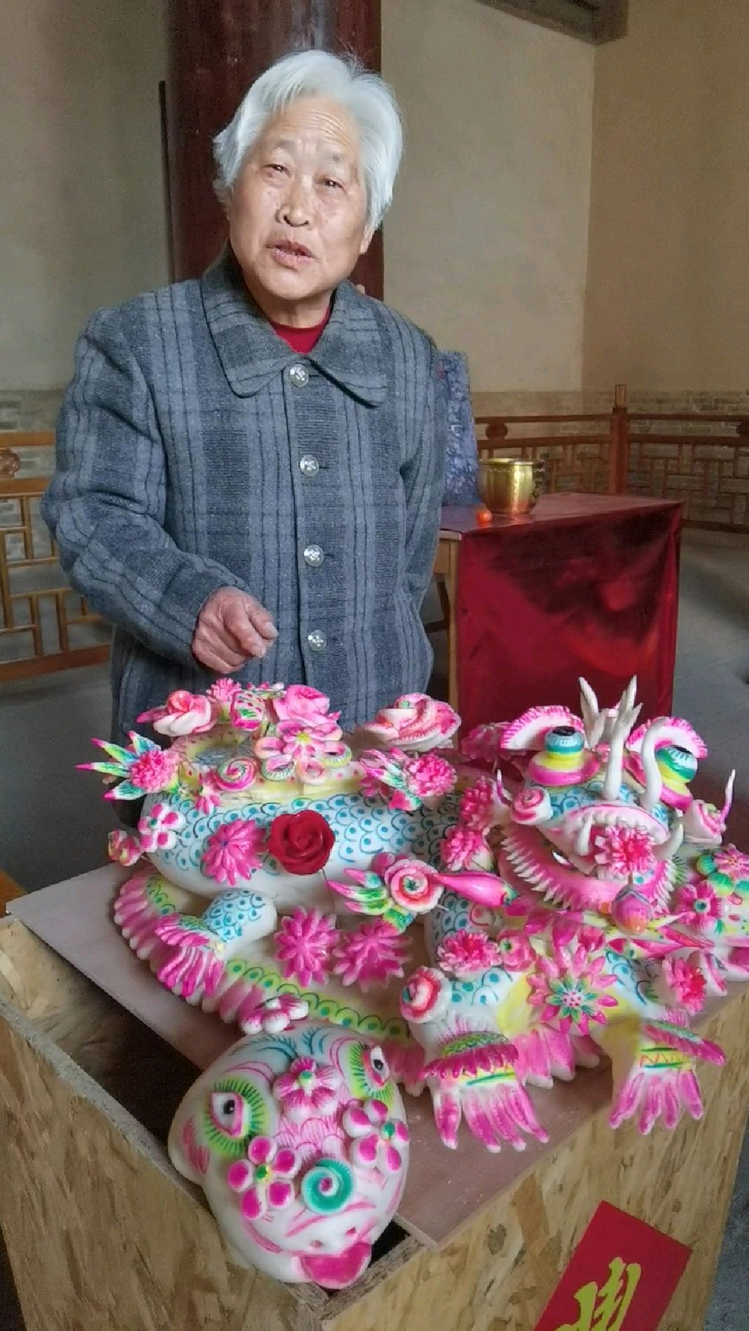 晋南农村八旬大妈讲解龙花馍的寓意听听她说了些啥?