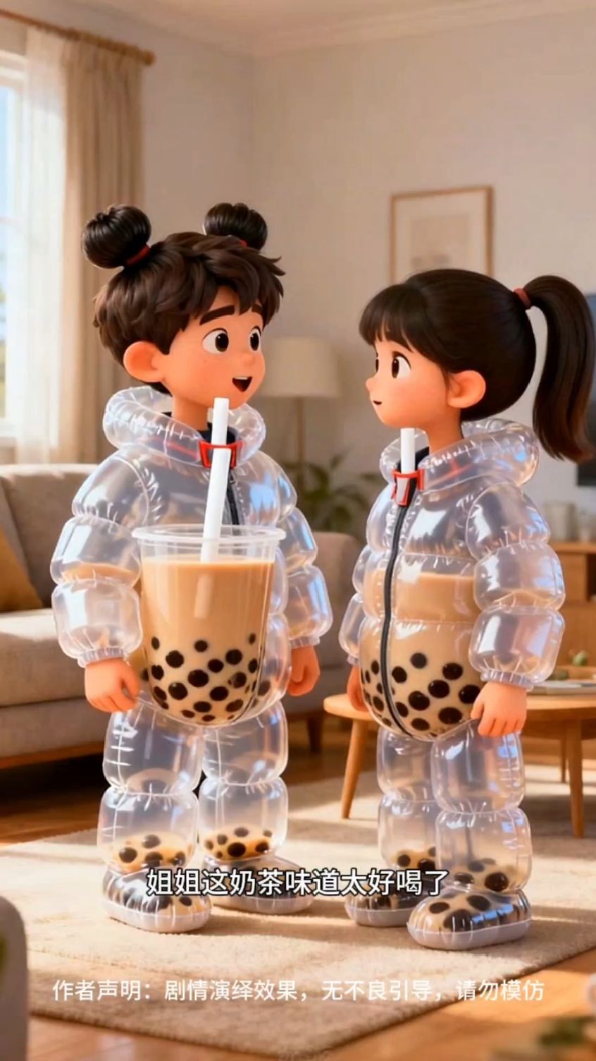 姐姐做的奶茶衣服