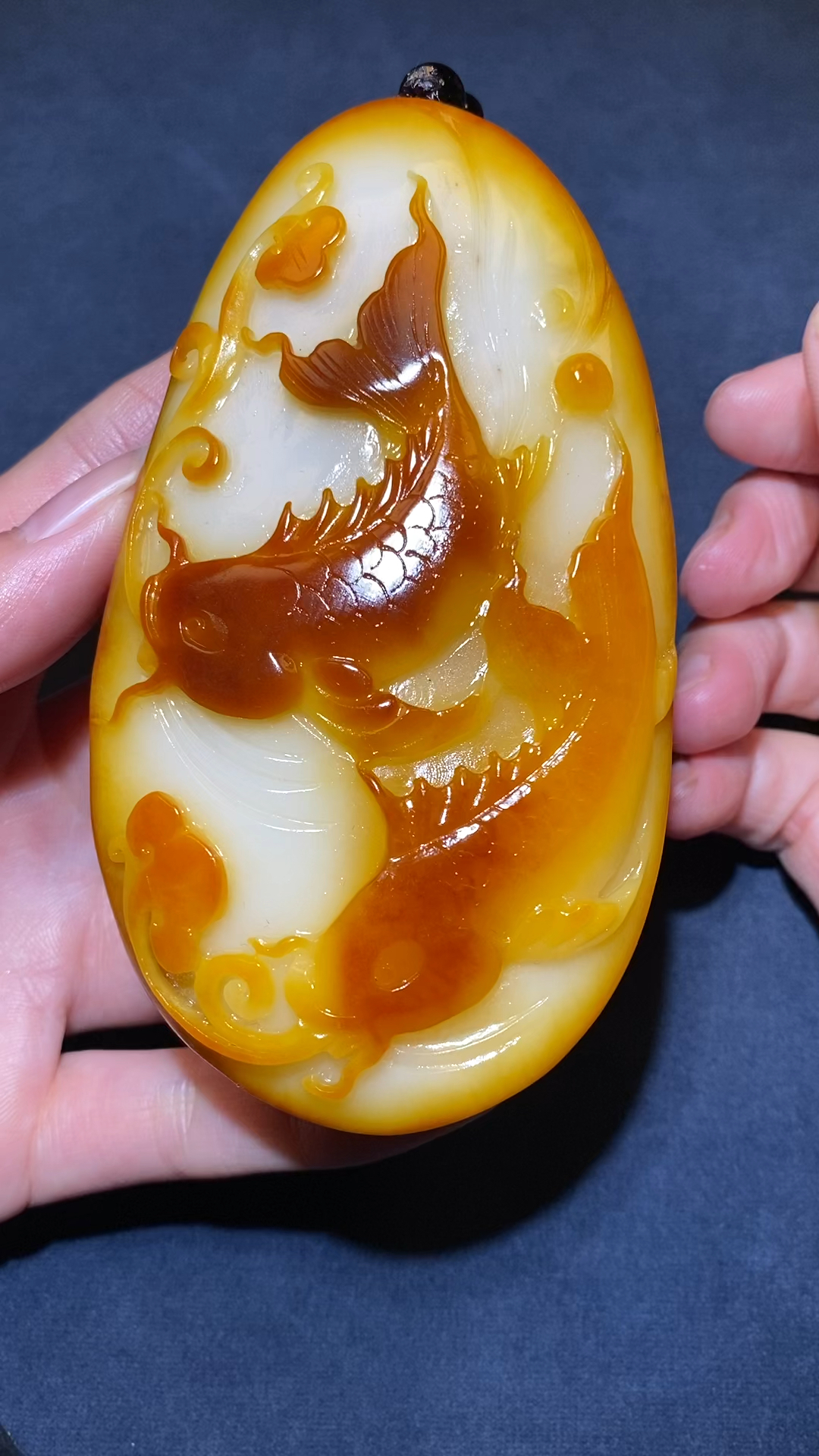 和田玉 年年有鱼