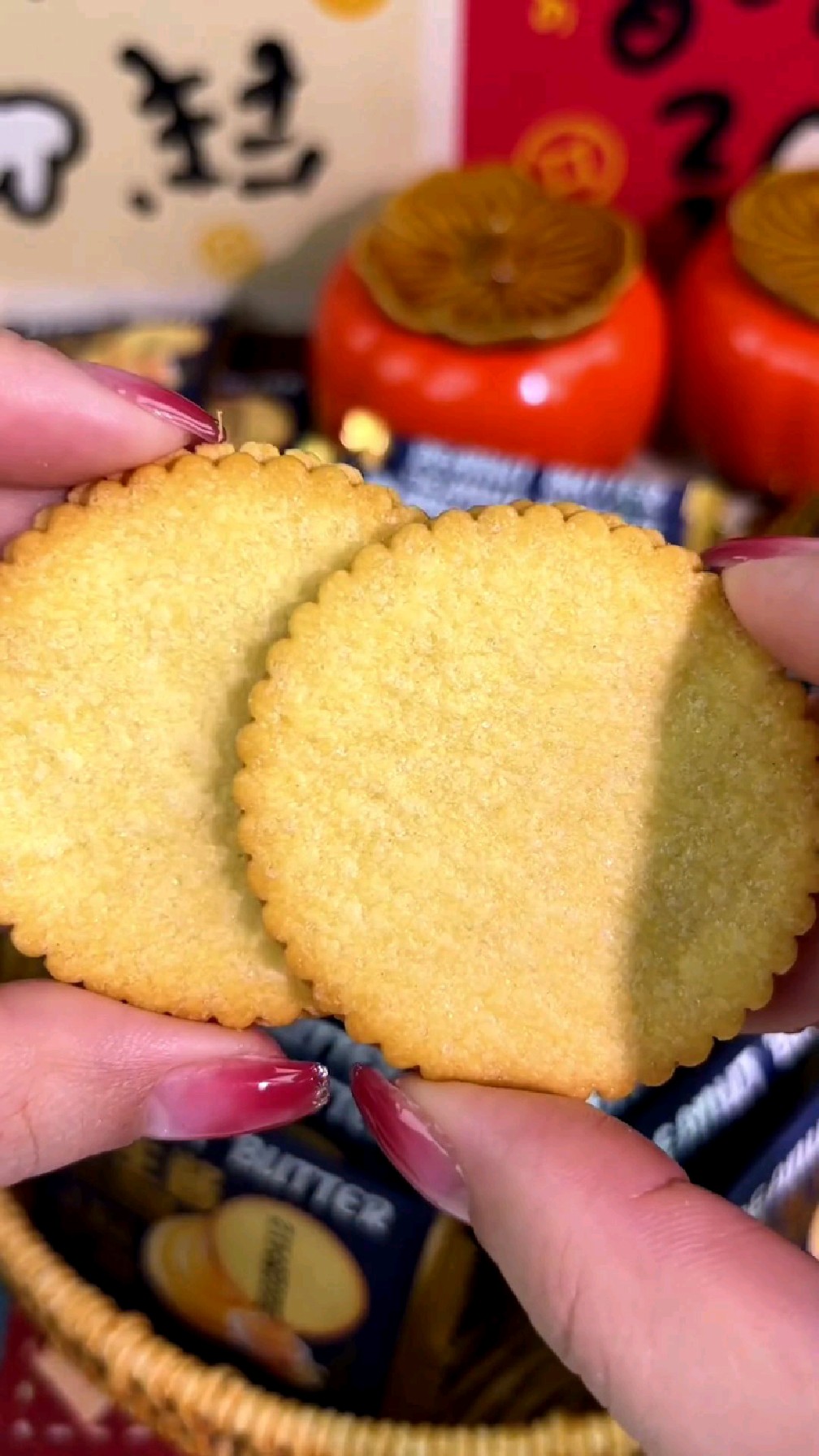 花生酱夹心饼干 马铃薯超薄脆饼 网红休闲零食 解馋好吃独立包装