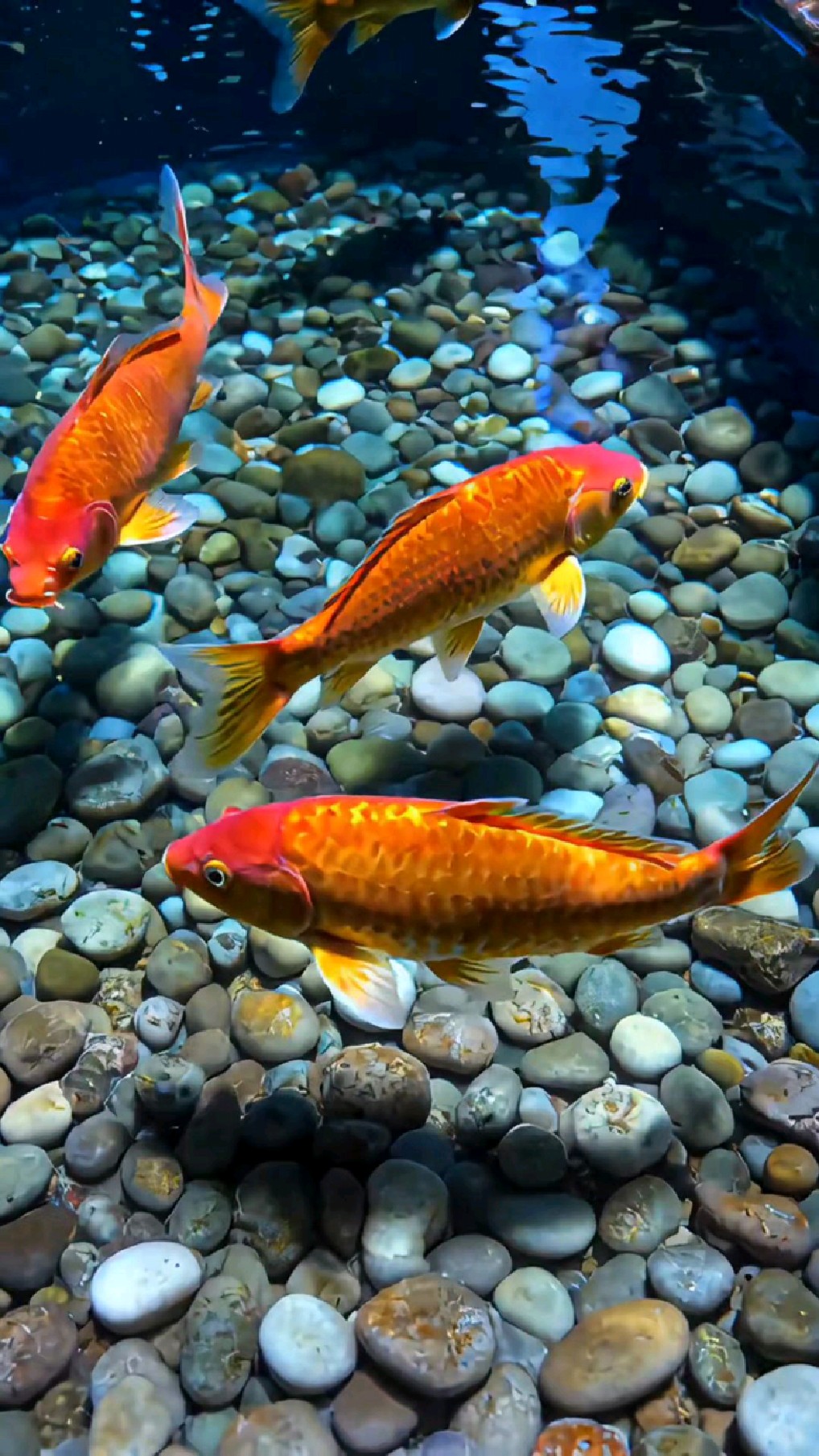 手机动态壁纸:锦鲤