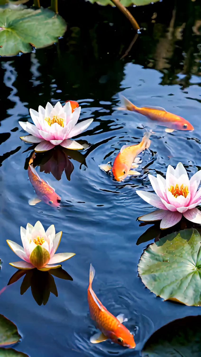 手机动态壁纸,手机屏保:好运锦鲤