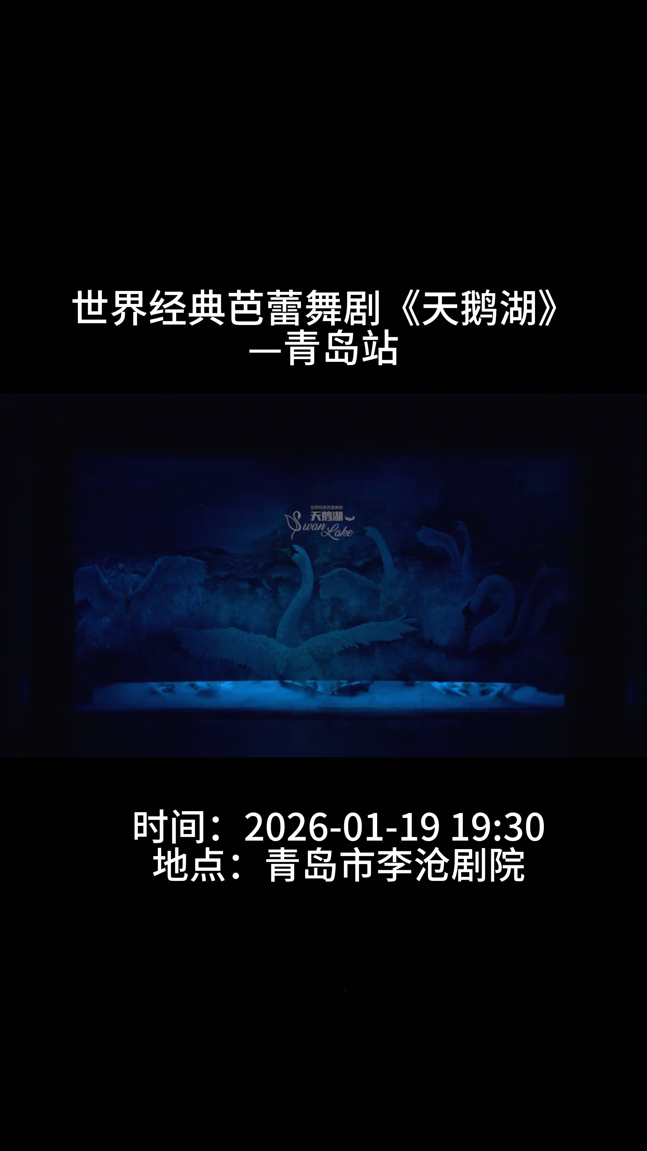 天鹅湖芭蕾舞剧演出