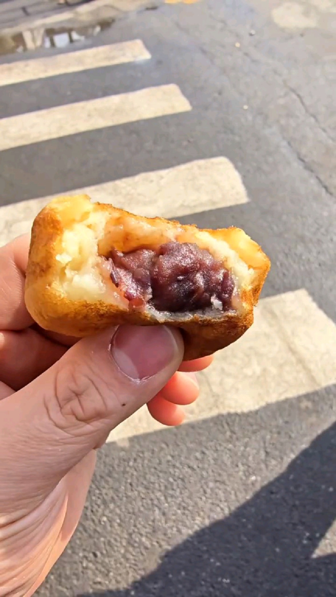软糯香甜的红豆馅小蛋糕