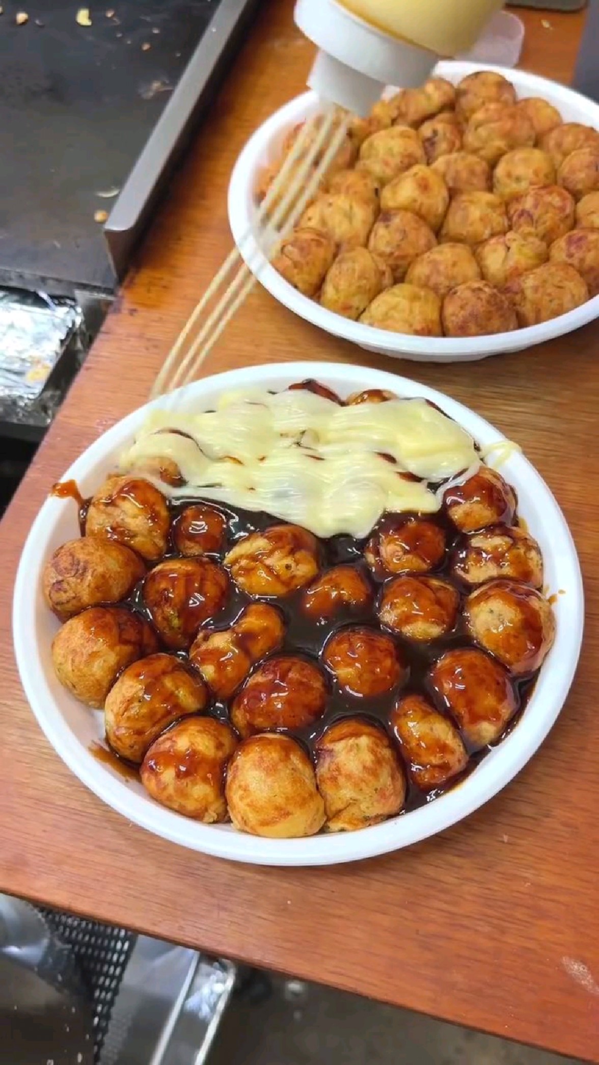 日式浓厚芝士章鱼小丸子