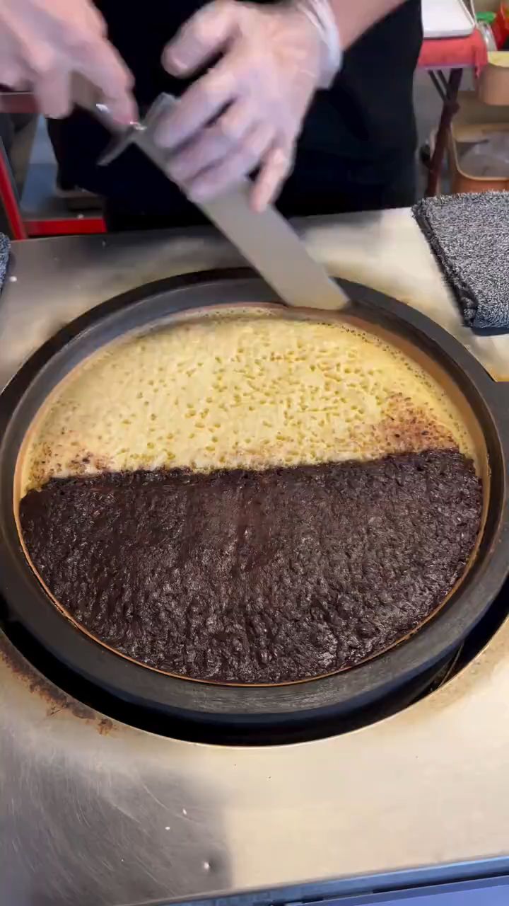 红豆泥芝麻花生松饼