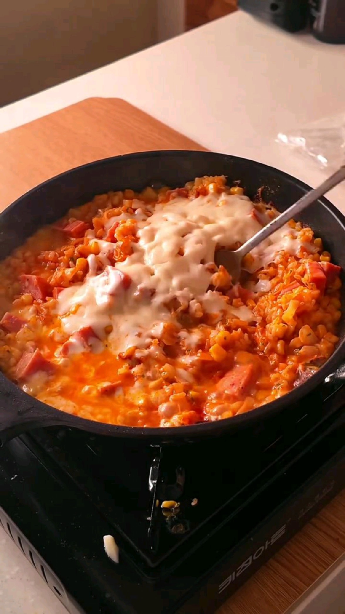 奶油火鸡面的土豪吃法