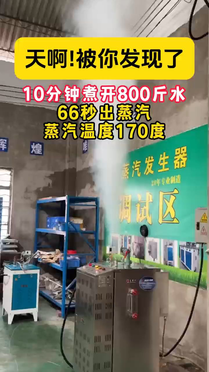 高温蒸汽煮水煮豆浆,秒杀传统电炉#电蒸汽发生器