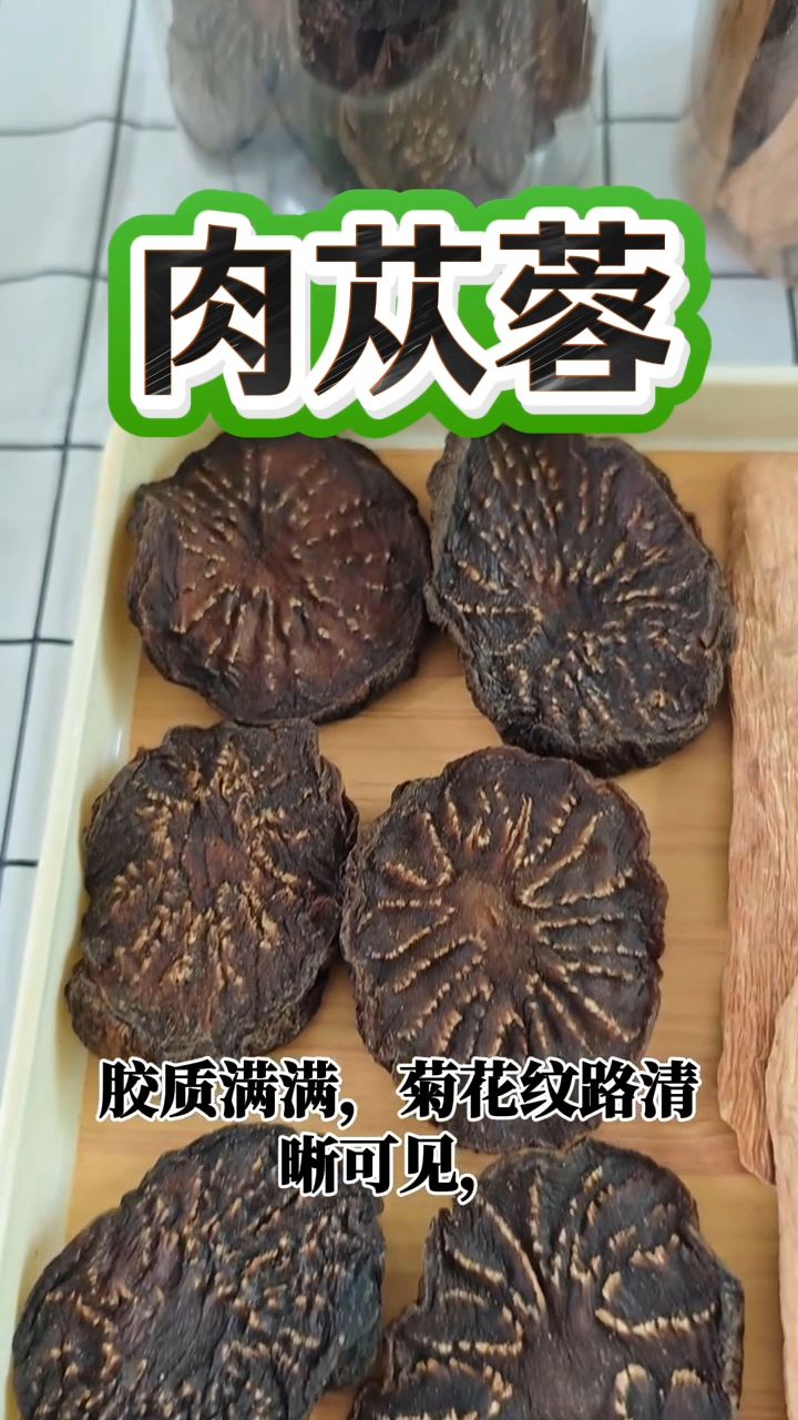内蒙古阿拉善肉苁蓉,男士泡水喝非常不错