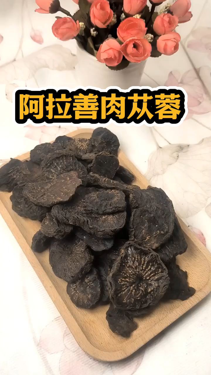 阿拉善肉苁蓉，冬季泡水喝非常好