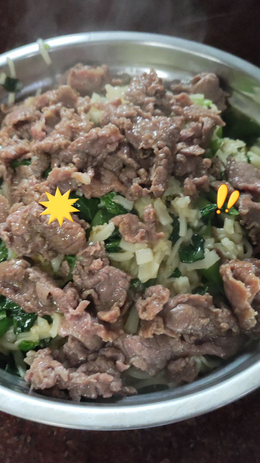 简易版的潮汕牛肉炒粿条