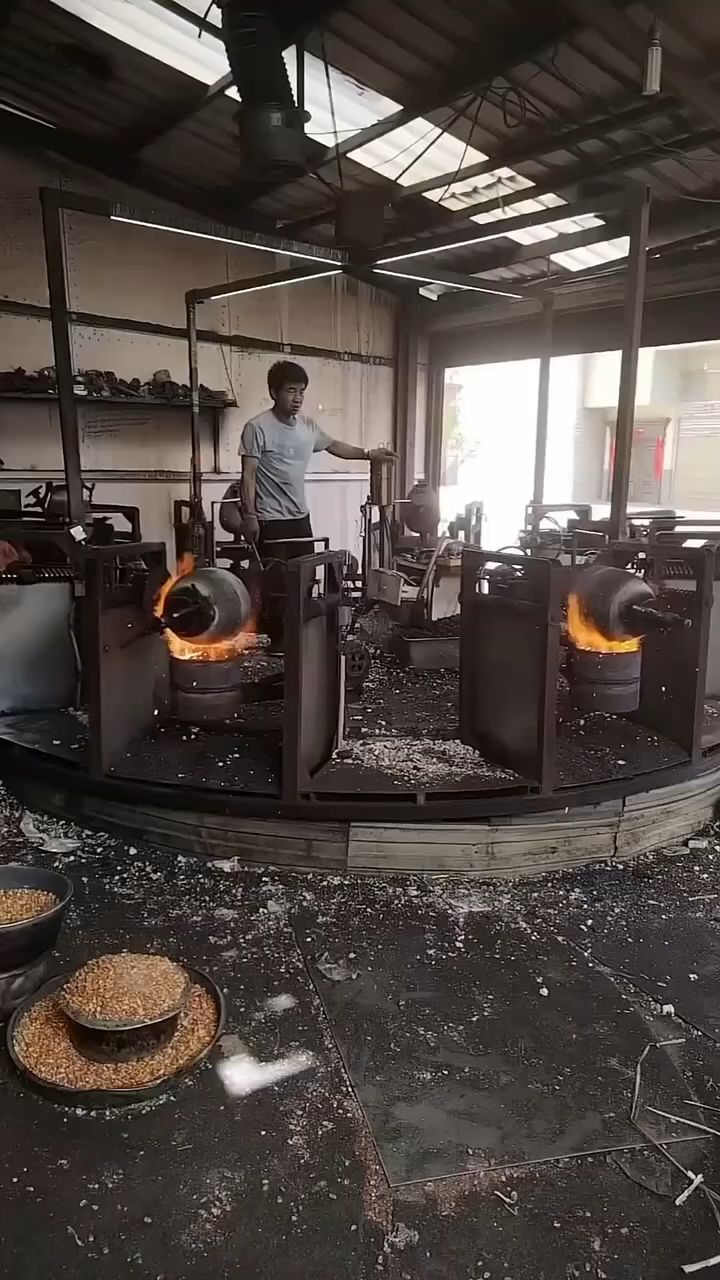 爆米花的制作过程你们知道吗?