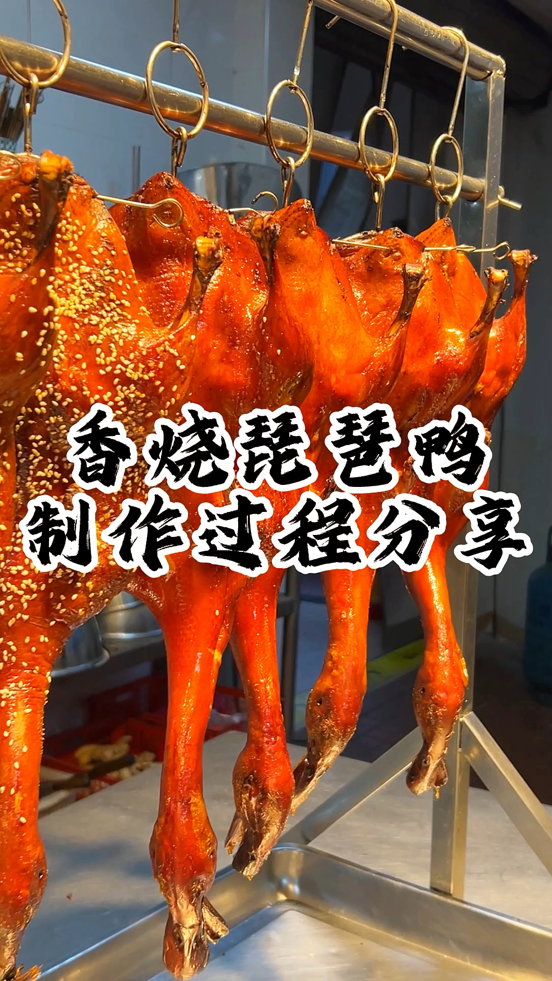 精选肥嫩鸭胚,45 分钟后出炉的琵琶鸭,皮脆肉香,干香回味