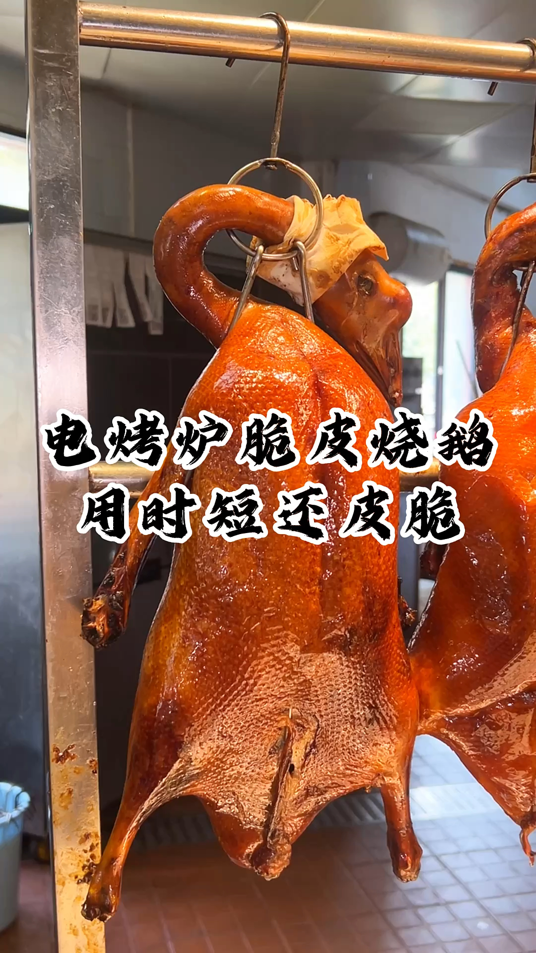 电烤炉 18 分钟金黄脆皮烧鸭一键出炉
