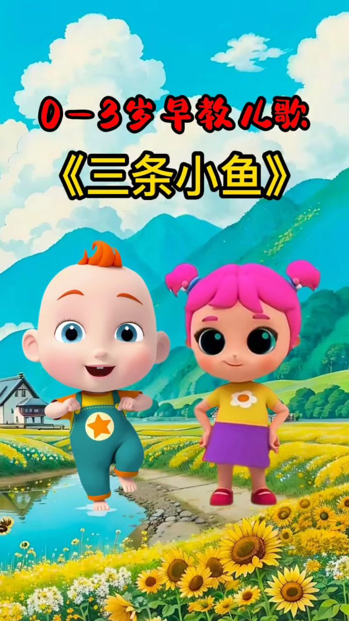 学儿歌三条小鱼儿