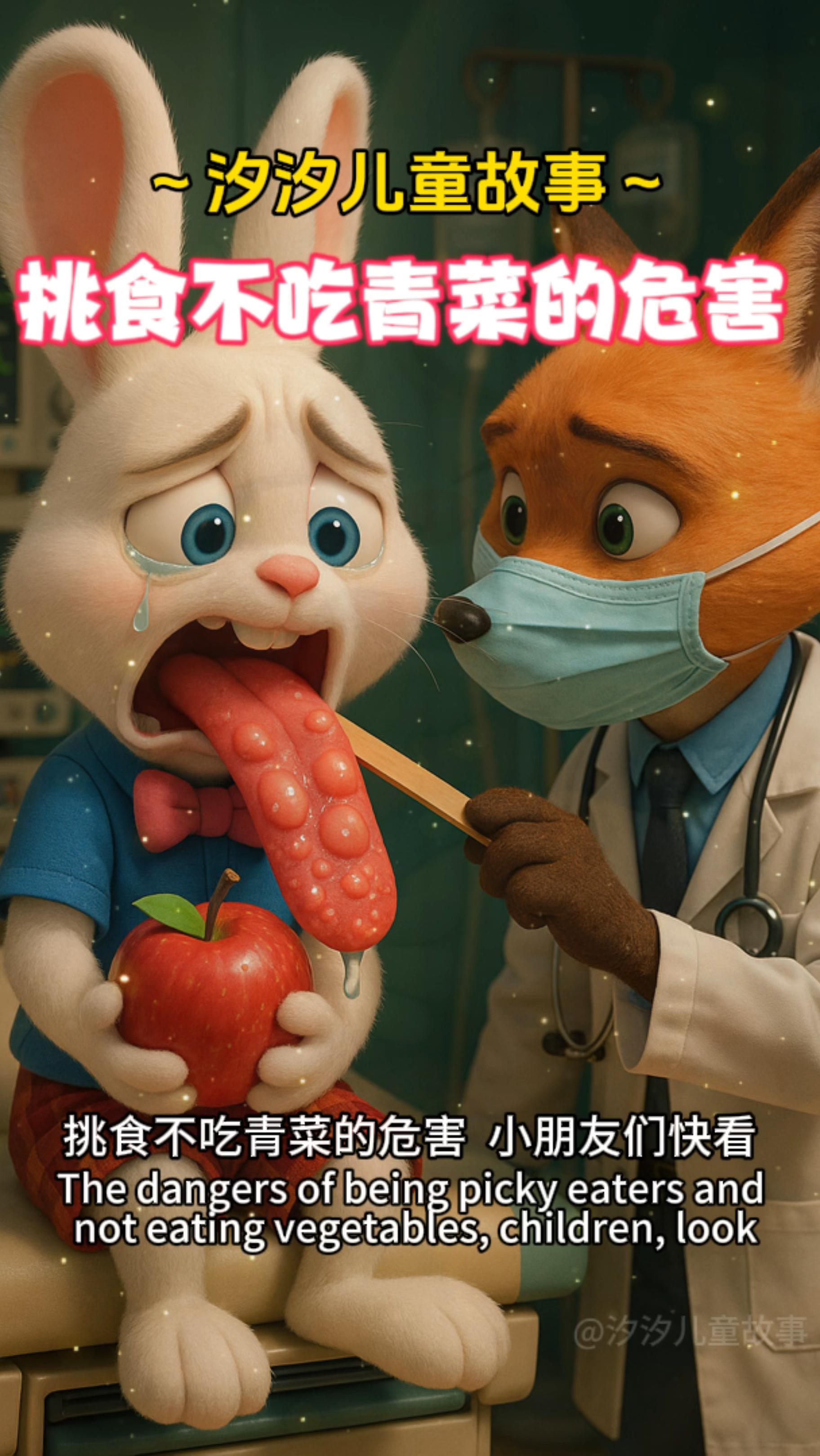 《挑食不吃蔬菜的危害》的故事正确引导孩子的健康饮食理念
