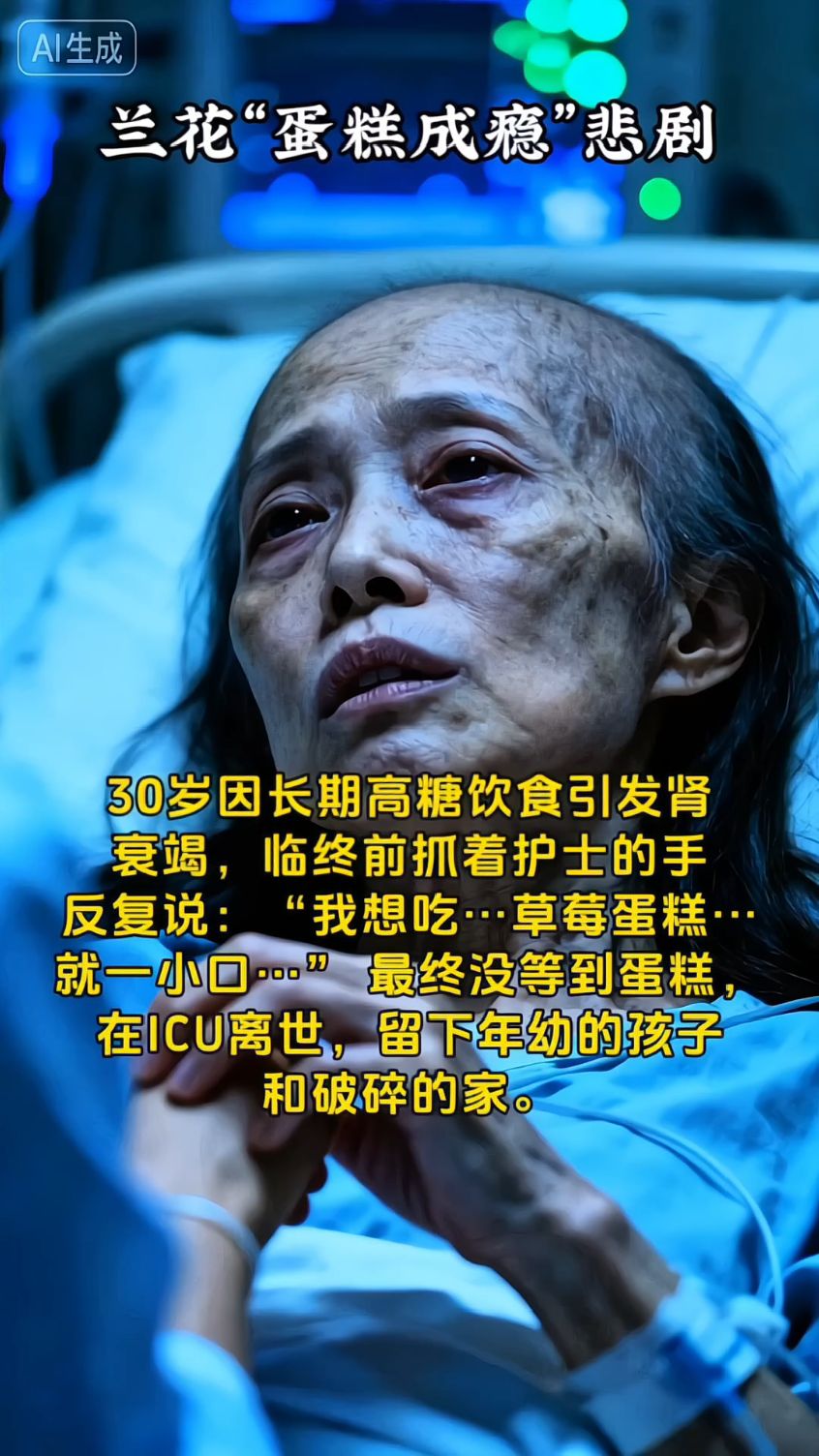 蛋糕当饭吃的代价#蛋糕当饭吃#AI故事#听别人的故事悟自己的人生