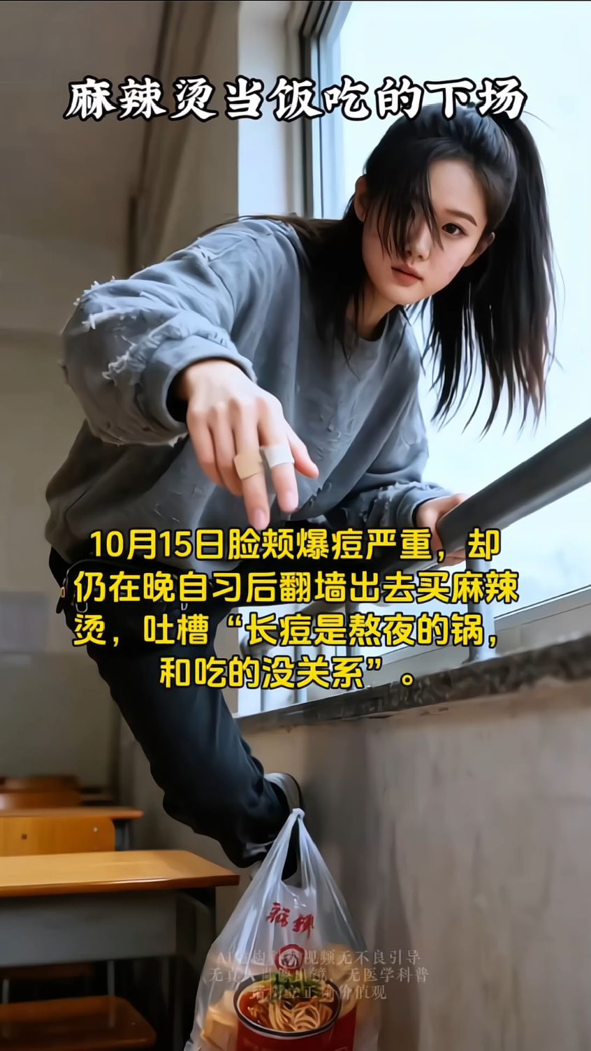 麻辣烫当饭吃的代价#麻辣烫当饭吃#ai#听别人的故事悟自己的人生