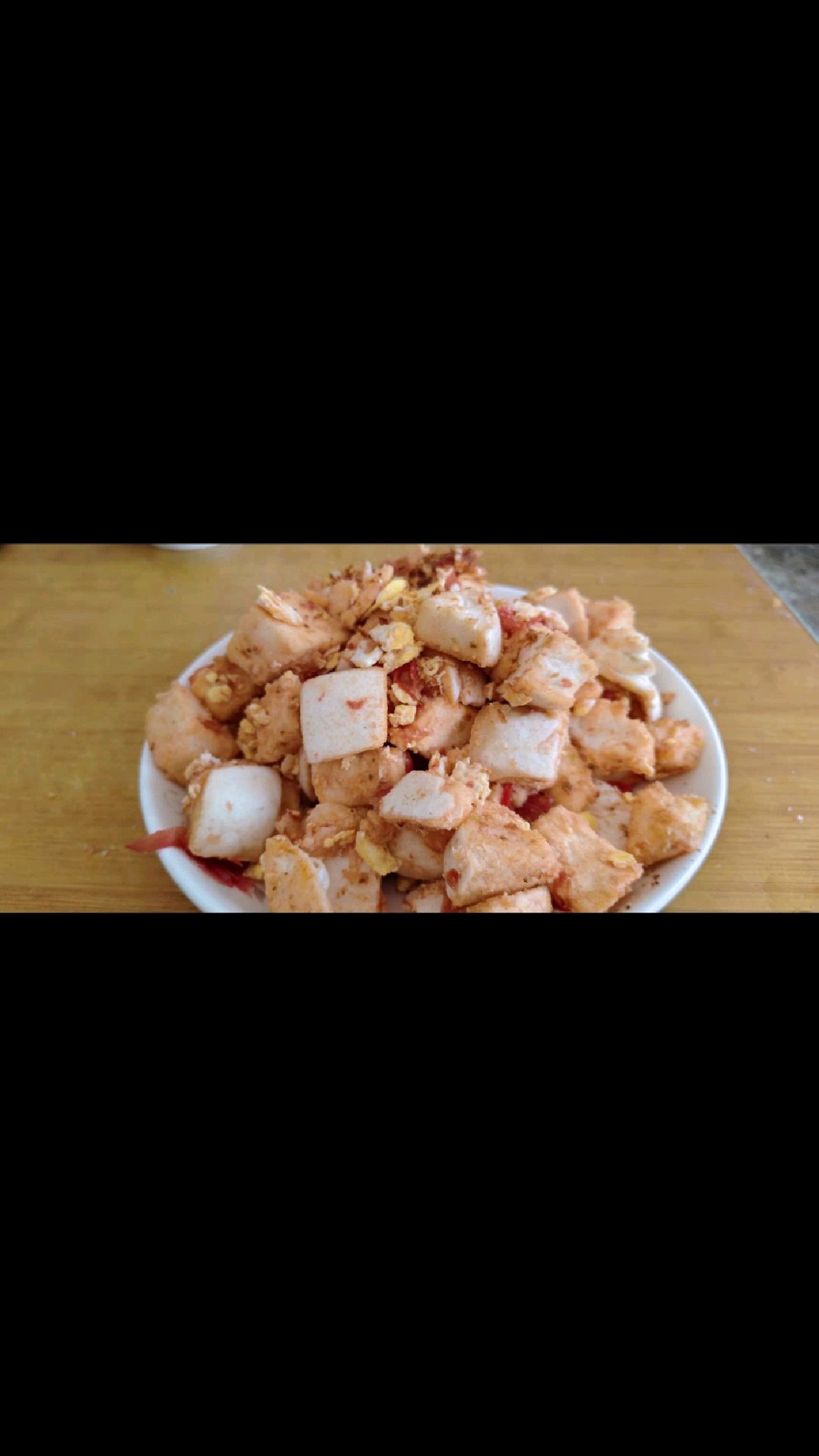 糊弄家常饭:番茄鸡蛋炒馍片