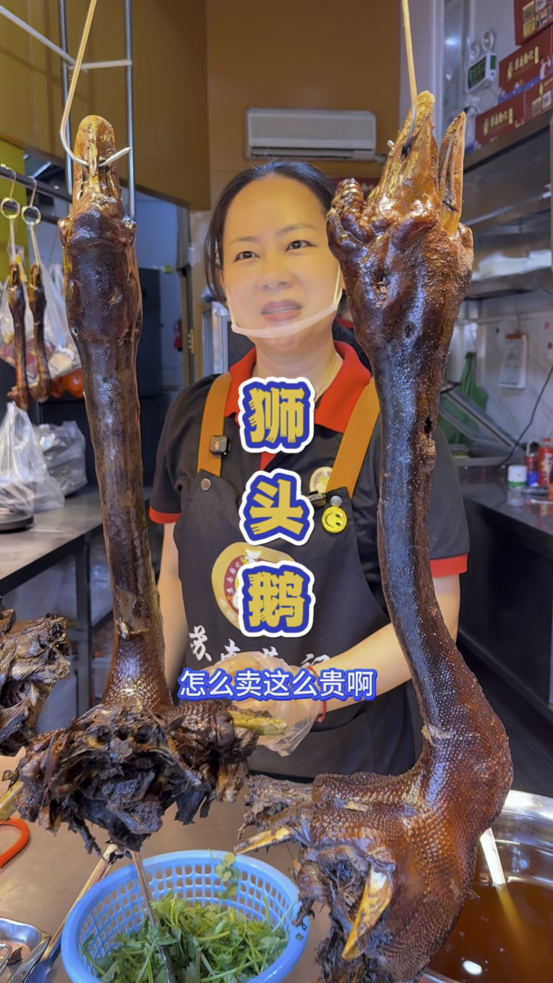 广东汕头1200一条的狮头鹅