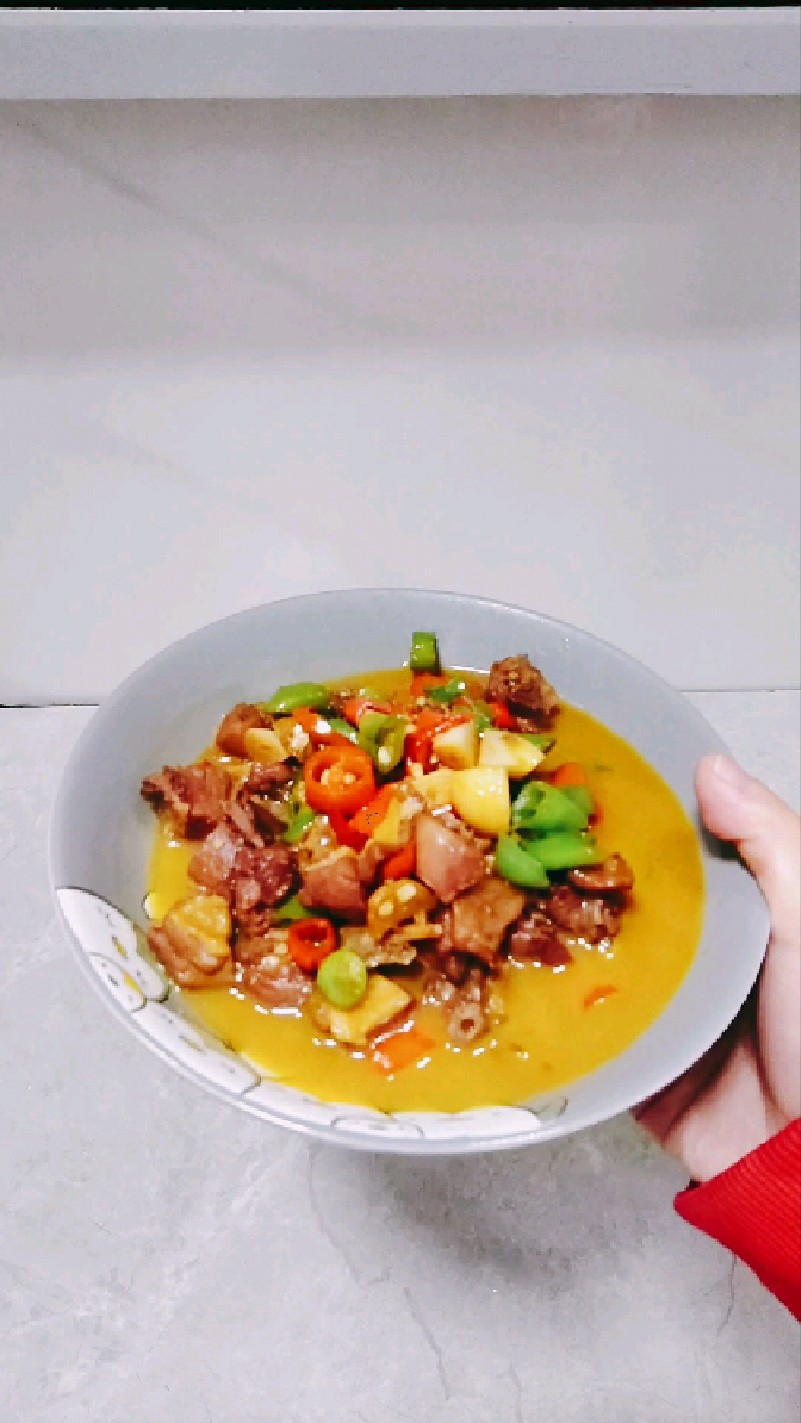 腊鸭腿炒青椒|咸香暴击!镬气十足,脆嫩过瘾,专治没胃口