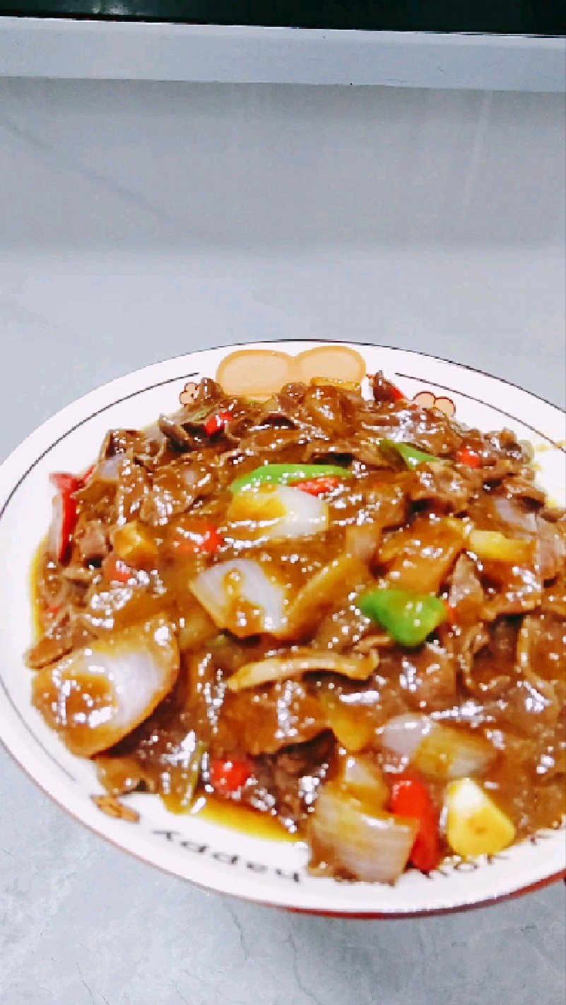 别看牛心不起眼，爆炒之后香到跺脚！就是这个地道家常味儿