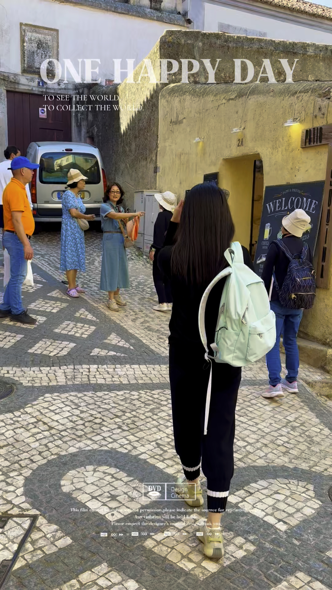 沿着鹅卵石小路漫游，让时光都跟着慢了下来，沉醉在里斯本的日常