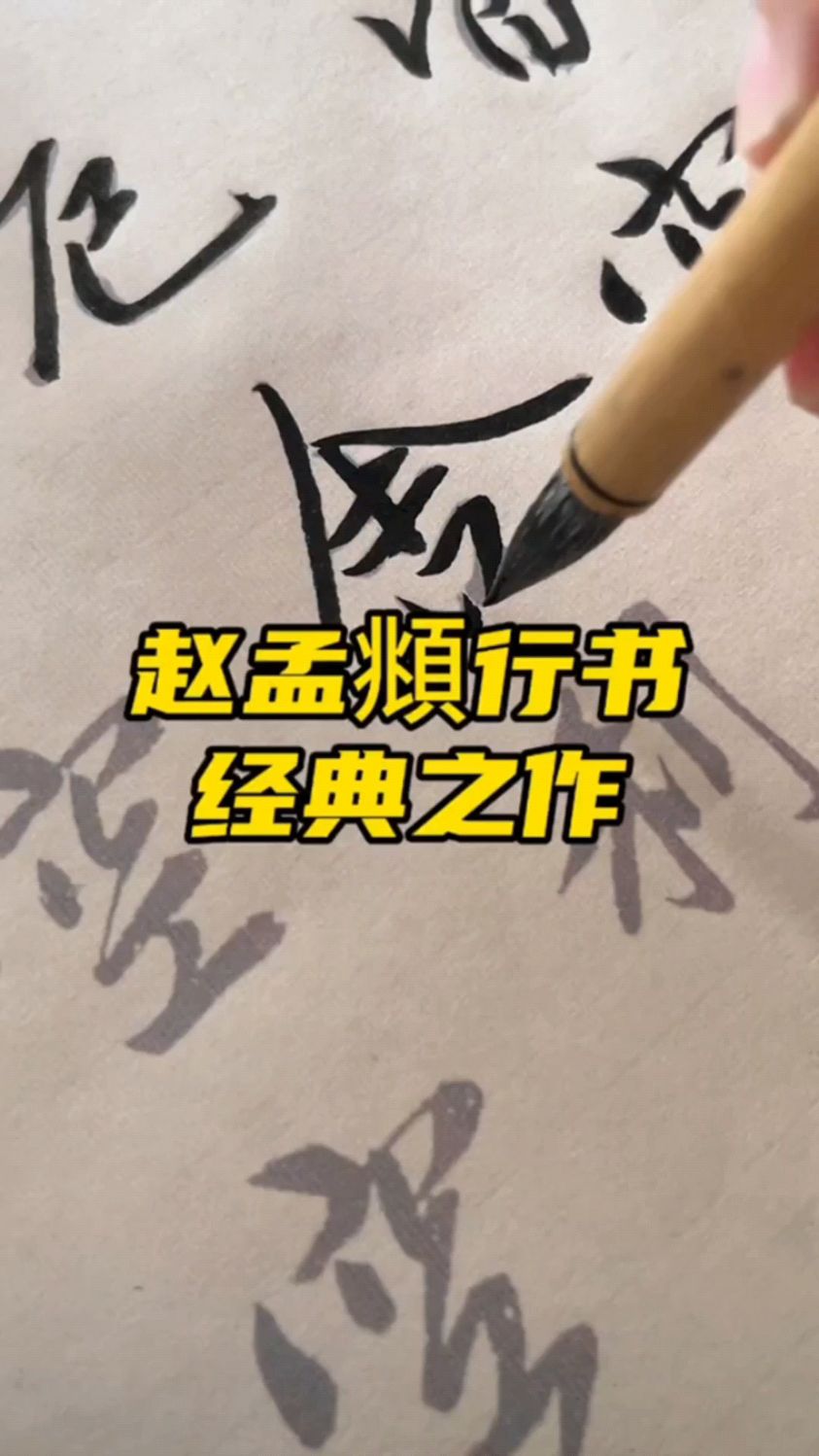 赵孟行书心经,练字静心正身!
