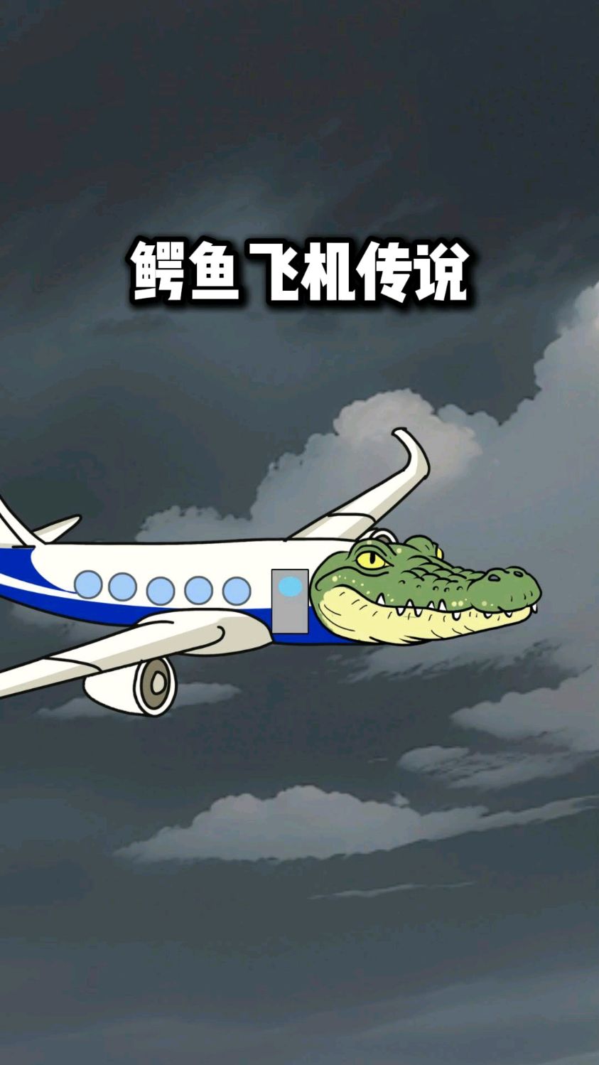你听说过永不降落的鳄鱼飞机吗